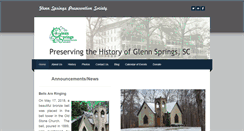 Desktop Screenshot of gspreservation.org