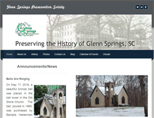 Tablet Screenshot of gspreservation.org